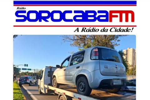Carro com 203 infrações e mais de R$ 81 mil em débitos é apreendido pela GCM em Sorocaba